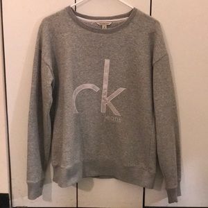 Calvin Klein Hoodless Sweatshirt Size M